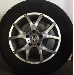 Velgen Volkswagen Touareg winterset 17inch